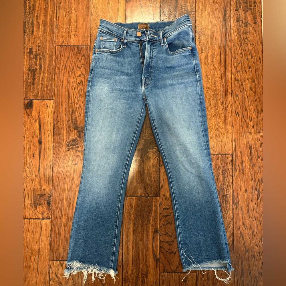 Mother Denim Jeans Insider Crop Step Size 26